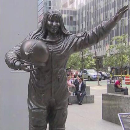 Trans Statue Couple Aims To Balance Gender Representation In Art With Bronze Statue ...